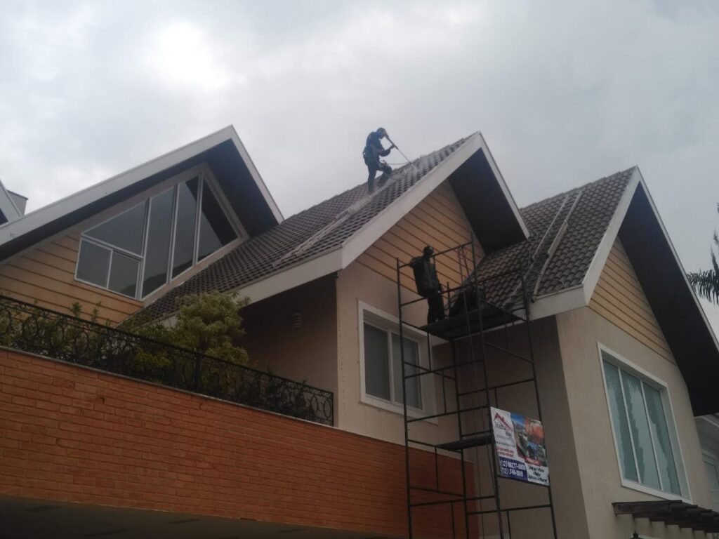Limpeza de telhado